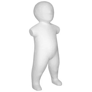 Torso Baby/Kind Gr 56/62/68 Styropor Schneiderpuppe Dekotorso Schaufensterpuppe - Bild 1 von 4