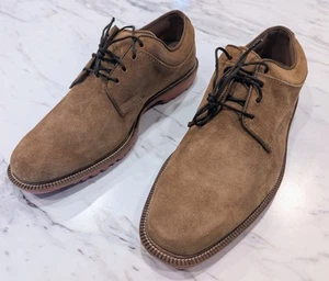 NIB FootJoy Shoe Mens 8.5 M Brown Suede Professional Spikeless Golf Shoes 57008 - Picture 1 of 10