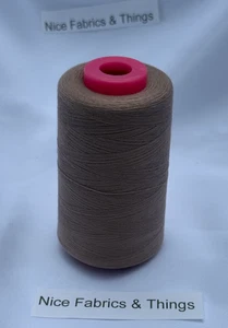 50 Spools - Brown AU61 Multi Purpose Sewing Thread - Picture 1 of 3