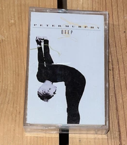 Peter Murphy - Deep RCA 1989 Cassette Tape - Imagen 1 de 3