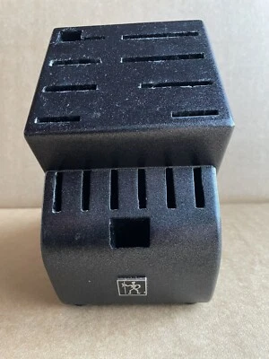 JA Henckels International Knife Block 15 Slot Storage Wood Black No Knives - Image 1 of 4