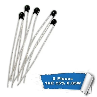 5psc NTC Thermistor 1k temperature sensitive resistor