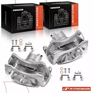 2x Front Sides Brake Calipers for Chrysler 200 Dodge Avenger Jeep Patriot 07-17 - Picture 1 of 9