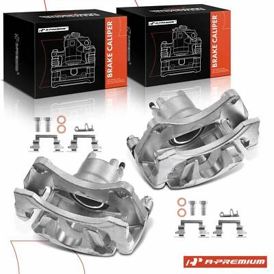 2x Front Sides Brake Calipers for Chrysler 200 Dodge Avenger Jeep Patriot 07-17 - Image 1 of 4