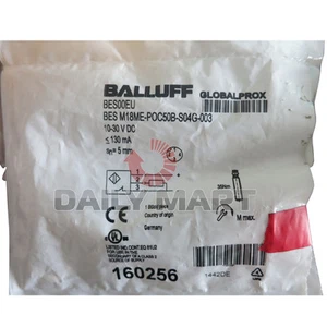 New BALLUFF BES M18ME-POC50B-S04G-003 High Inductive Proximity Sensing Detection - Picture 1 of 2