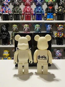 COMME des GARCONS 1 400% Bearbrick BE@RBRICK CORSO COMO CDG GID Glow In The Dark - Imagen 1 de 3