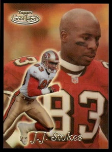 Topps Gold Label #27 1999 J.J. Stokes - Imagen 1 de 2