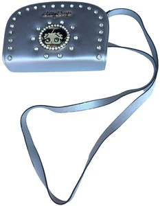 2016 King Features Syndicate Betty Boop Double-Zip Sequin Crossbody Bag (READ!) - Picture 1 of 17