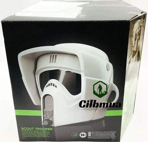 Star Wars Black Series Scout Trooper Premium Electronic Roleplay Helmet Gifts Cover