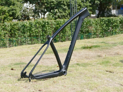 Carbon 29ER Mountain Bike UD Matt BSA MTB Frame 17" 135 142mm Duty-free Shipping - Image 1 of 4
