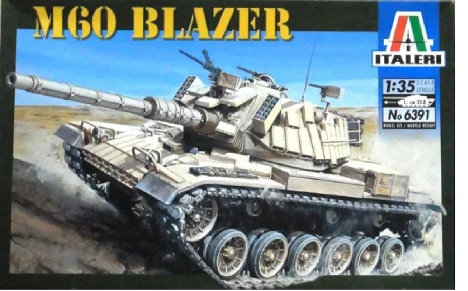 Italeri  1/35  M60 Blazer #6391  📌Listed in USA📌Sealed📌 - Image 1 of 1