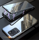 Magnetic Tempered Glass Double Sided Phone Case for Samsung Galaxy S22/S21 Ultra