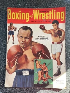 Vintage 1952 BOXING & WRESTLING MAGAZINE - Picture 1 of 3