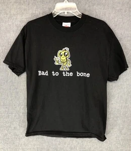 Vintage Tennessee River Tag T-Shirt L Large schwarz Bad To The Bone Erwachsene - Bild 1 von 10