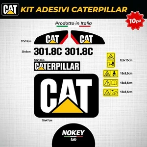 Adesivi kit adesivo caterpillar per escavatore trattore decalcomanie - Bild 1 von 1