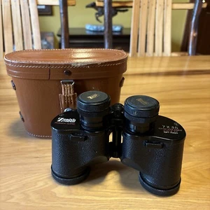 Vintage ZENITH Tempest 7x35 Wide Angle Field 11° Binoculars Made in Japan - Picture 1 of 7