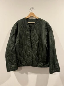 Vintage Green Military Liner Insulated Jacket - XL - Oversized Fit - Picture 1 of 3