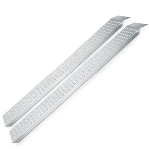 2 x rampe d'accès rampe de remorque rampe rail d'accès rampe de chargement Heavy Duty 400 kg - Photo 1/10