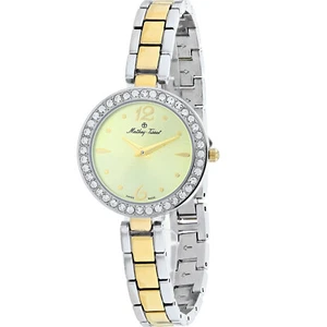 Mathey Tissot Women's FLEURY 6506 Gold Dial Watch - D6506BDI - Picture 1 of 1