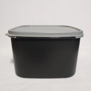 Tupperware Modular Mates Square #2 1620-1 Recipe Photo Holder Insert Black Gray - Picture 1 of 12