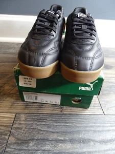 35% Puma Roma Anniversario Puma Black-Spectra Yellow 366673-04 SZ 7.5M - Picture 1 of 8