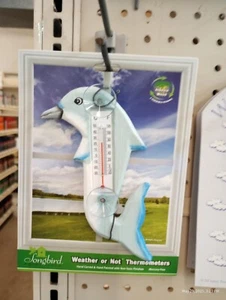 Leaping Dolphin Small window thermometer - Picture 1 of 1