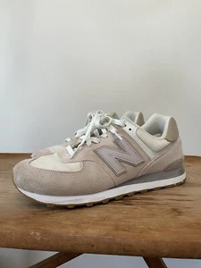 New Balance 574 Sneakers Tennis Shoes Space Pink Angora Women’s Sz 11 EU 43 UK 9 - Picture 1 of 11
