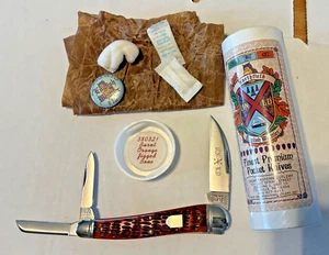 GEC #38 English Whittler Burnt Orange Jigged Bone Northfield 380321 Pocket knife - Picture 1 of 21
