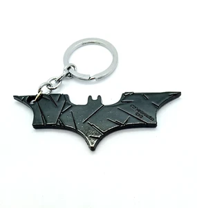 Batman Logo Schlüsselanhänger Shattered Black Bat DC Comics Superheld Key Chain/Keyring - Bild 1 von 5
