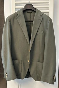 Modisches Baumwollsakko der italienischen Marke altea, Farbe navy grün, Gr. 50 - Bild 1 von 3