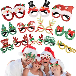 Christmas Glasses Frames24Pcs, Christmas Party Supplies Christmas Decorations - Picture 1 of 11