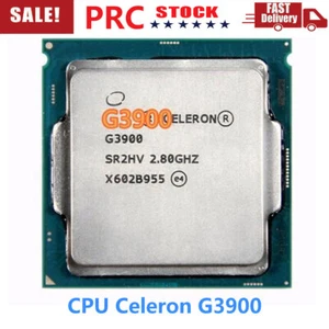 Intel Celeron G3900 CPU 2 Core 2.8GHz 2MB 8GT/s LGA 1151 Intel 6th CPU Processor - Picture 1 of 10