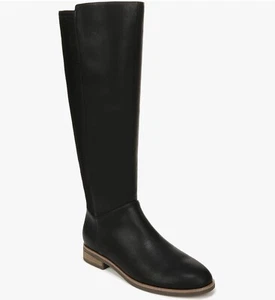 Dr. Scholl's Shoes Womens Astir Zip Faux Leather Tall Knee-High Boots Size 7 M - Picture 1 of 3