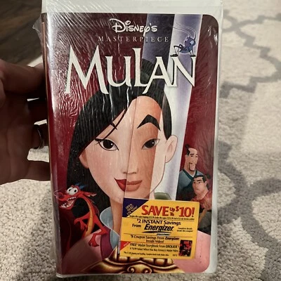 Mulan Factory Sealed Disney VHS 99 Masterpiece Collection Brand New Buena Vista - Image 1 of 4