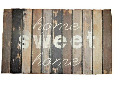 18" x 30" Welcome Mat Entrance Outdoor Entry Decorative Rubber Mat - Image 1 of 2