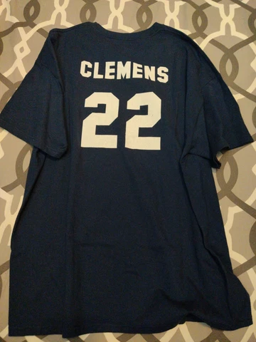 Champion SWB Scranton New York Yankees Roger Clemens Jersey T Shirt Size XXL Cover