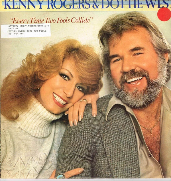 Kenny Rogers & Dottie West - Every Time Two Fools Collide (LP, Album) (Near Mint - Image 1 of 1