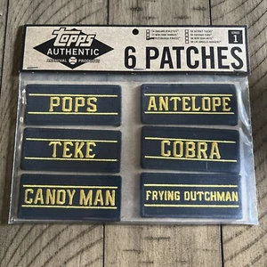 NIP PITTSBURGH PIRATES SEW ON PATCHES NIP Topps AUTHENTIC SERIES1 - Picture 1 of 1