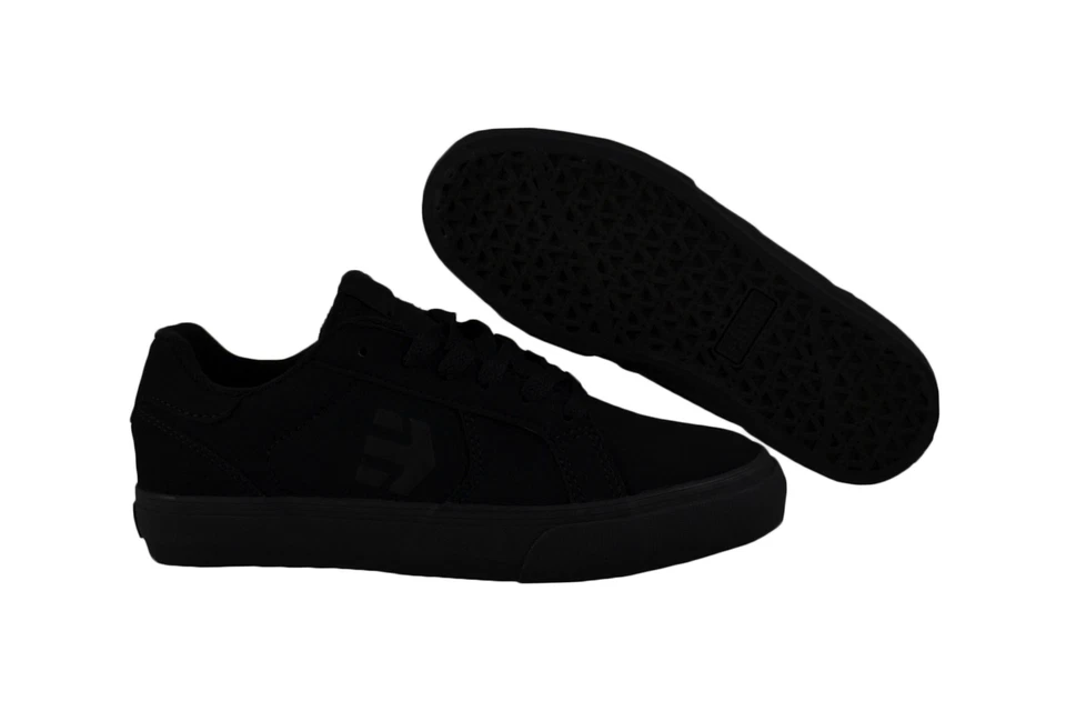 Etnies Fader LS Vulc black/black/black Skater Sneaker Schuhe komplett in schwarz