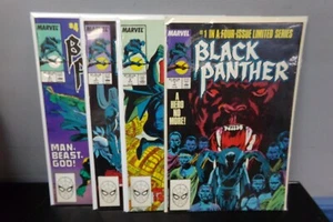 1988 MARVEL COMICS BLACK PANTHER SET 1-4 - Picture 1 of 1