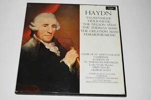 LSO Willcocks - Marriner - Haydn, The Six Last Masses 1972 UK 6x 12" LP Box Set - Picture 1 of 6