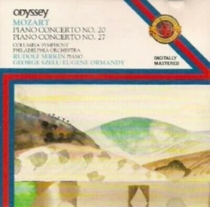 Mozart: Piano Concertos nos 20 & 27 / Serkin, Szell by Rudolf Serkin CD - Nice! - Imagen 1 de 1