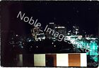 1974 Atlanta, Skyline at Night, Building and Lights Kodachrome 35mm Slide
