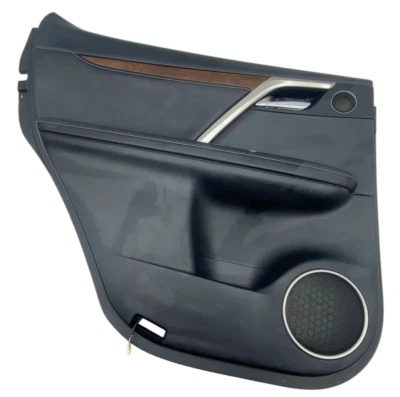 LEXUS RX350 L 2020-2022 panel interior puerta trasera izquierda | negro/marrón/plateado Foto 1 de 4