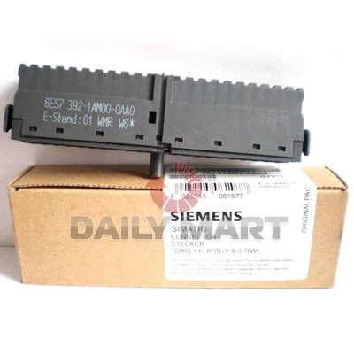 SIEMENS NEW 6ES7 392-1AM00-0AA0 Simatic S7-300 Front Connector Screw Cont 40-Pin - Image 1 of 3