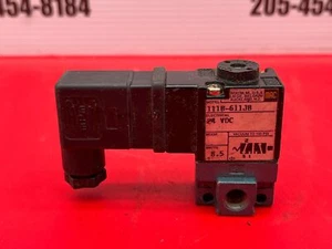 MAC 111B-611JB Solenoid Valve, 3-WAY, 1/8" NPTF, 24V, 8.5W - Picture 1 of 5