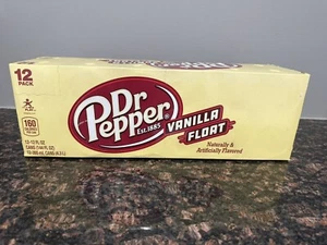 Pack de 12 flotadores de vainilla Dr Pepper. Precintado Vence 31 Marzo 2025 Artículo Coleccionista! - Imagen 1 de 3