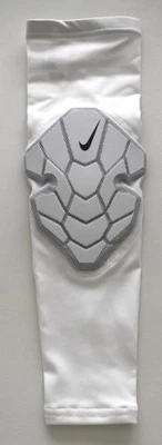 Nike Hyperstrong Padded Elbow Sleeve Adult Men's L/XL White/Grey - Image 1 of 4