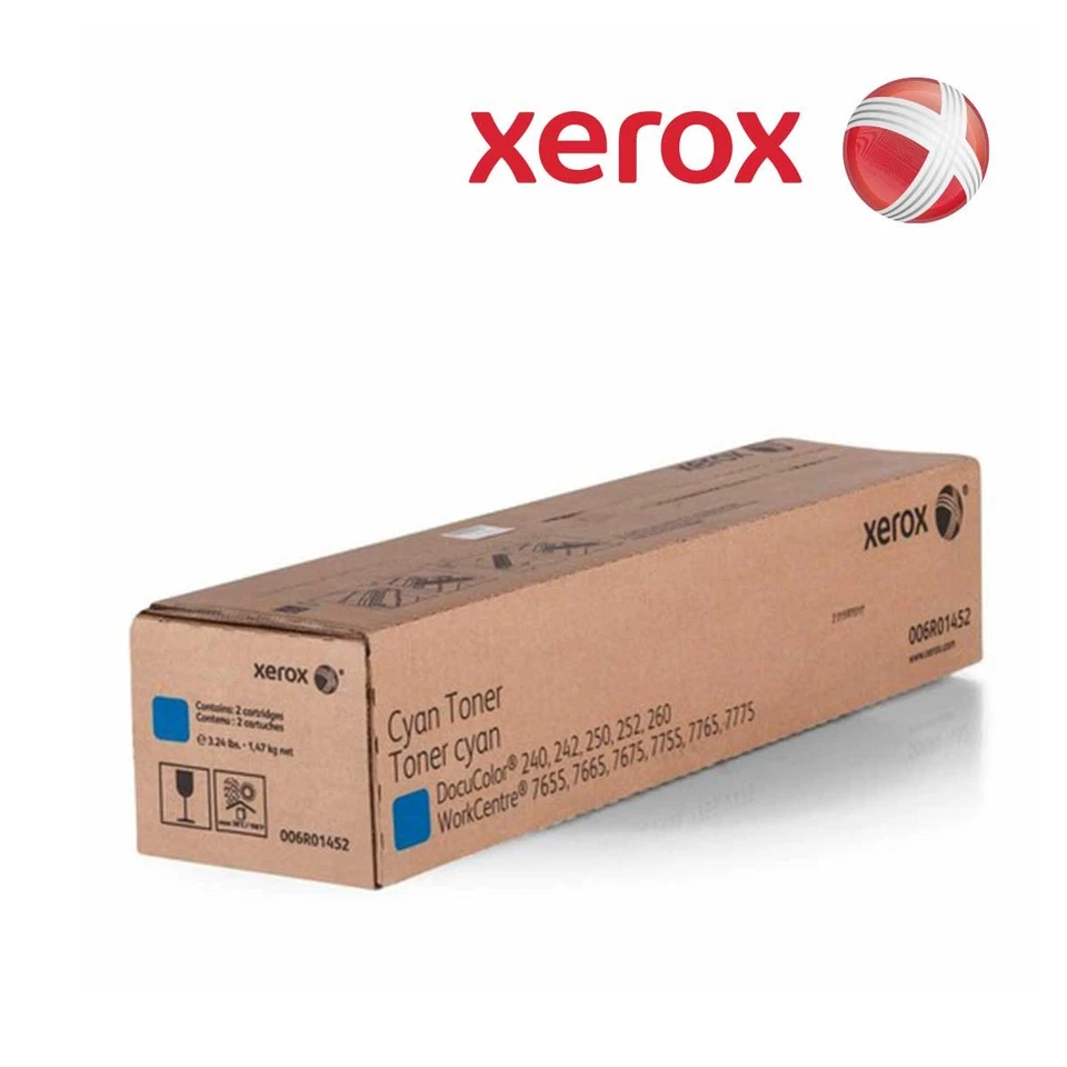 Xerox 006R01452 | Cyan (Doppelpack) für Docu Color 240,242,250,252,260 uva. - Bild 1 von 1