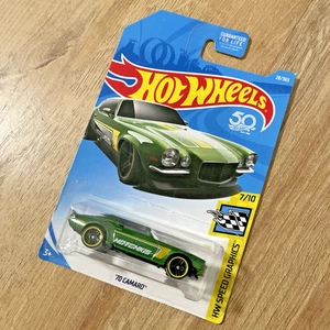 Hot Wheels 2018 #28 '70 Hotchkis Camaro Green HW Speed Graphics 7/10 - Bild 1 von 5